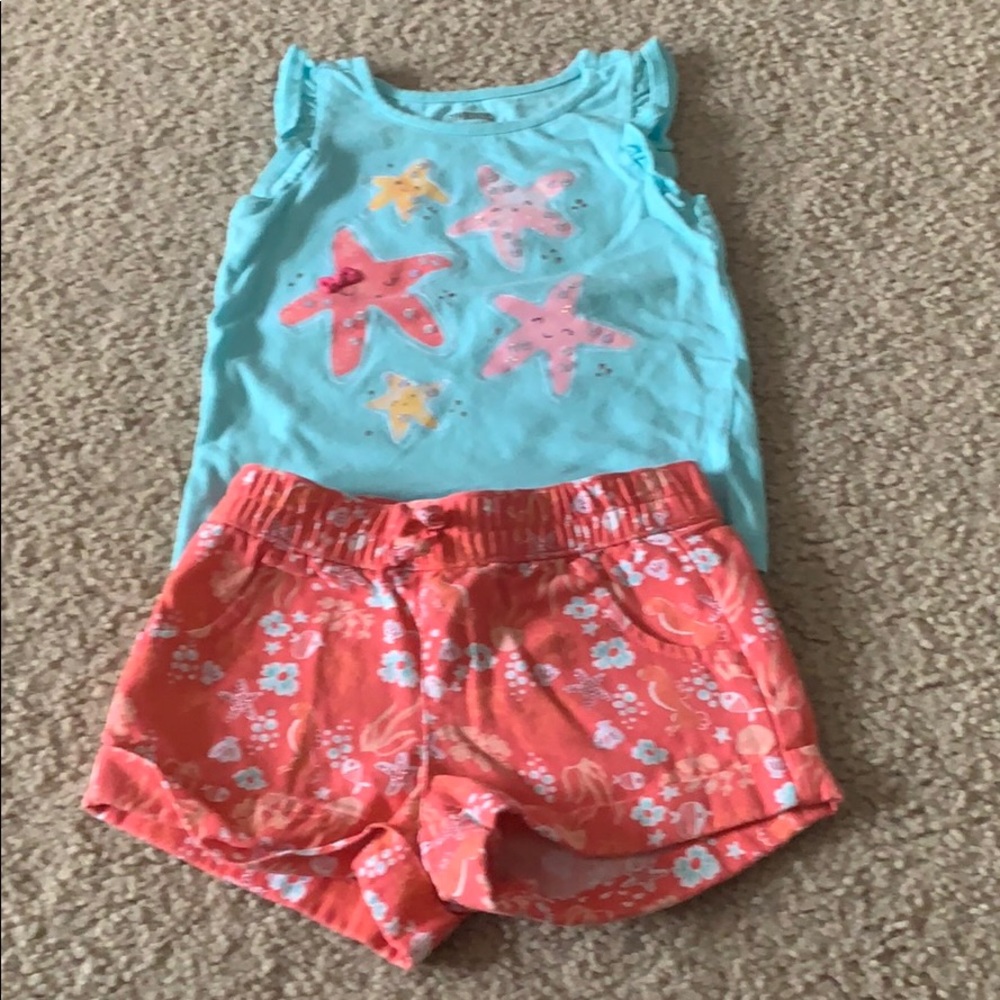 Tank top and shorts set